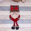 Christmas Drawstring Candy Bag Stocking Sock Gift Bag Party Decoration (Red