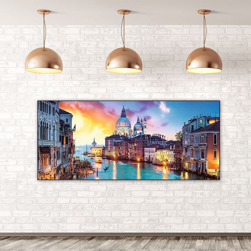 DIY Venice Zero Basis HandPainted Paint by Number Kits on Canvas Artcraft