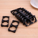 10pcs/lot 32650 2x Battery Holder Bracket Cell Safety Anti Vibration Plasti