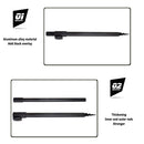 Carp Fishing Aluminum Bank Stick for Buzz Bar Bite Alarm Rod Rest (30-50cm)