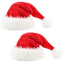 Classic Cotton Thicken Christmas Hat Festival Supplies Santa Claus Cap Plush