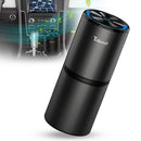 USB Car Air Purifier Cleaner Ionizer Freshener PM2.5 Eliminator (Black) Newly