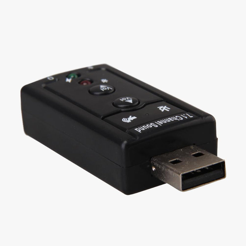 USB External 7.1 Channel CH Virtual Audio Sound Card Adapter PC