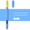 Tablet Stylus Case Protector Split Dust-proof Silicone for Microsoft Surface