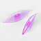 2pcs Plastic Tatting Shuttle Hand Tool for Lace Making DIY Craft(Purple)