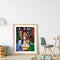 5D DIY Full Drill Round Shape Camel Boy Rhinestone Diamond Drawing Home Decor