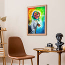 Diamond Painting 5D DIY Colorful Rose Full Round Drill Rhinestone Picture