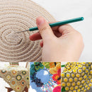Aluminum Colorful Craft Plastic Sweater Sewing Crochet Hooks Knitting Needles