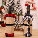 Christmas Decoration Wine Bottle Dust Cover Bottle Dust Cover for Dinner Table
