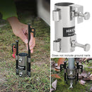 Camping Stainless Steel Sunshade Pole Fixing Pipe Awning Rod Holder Tent Pole