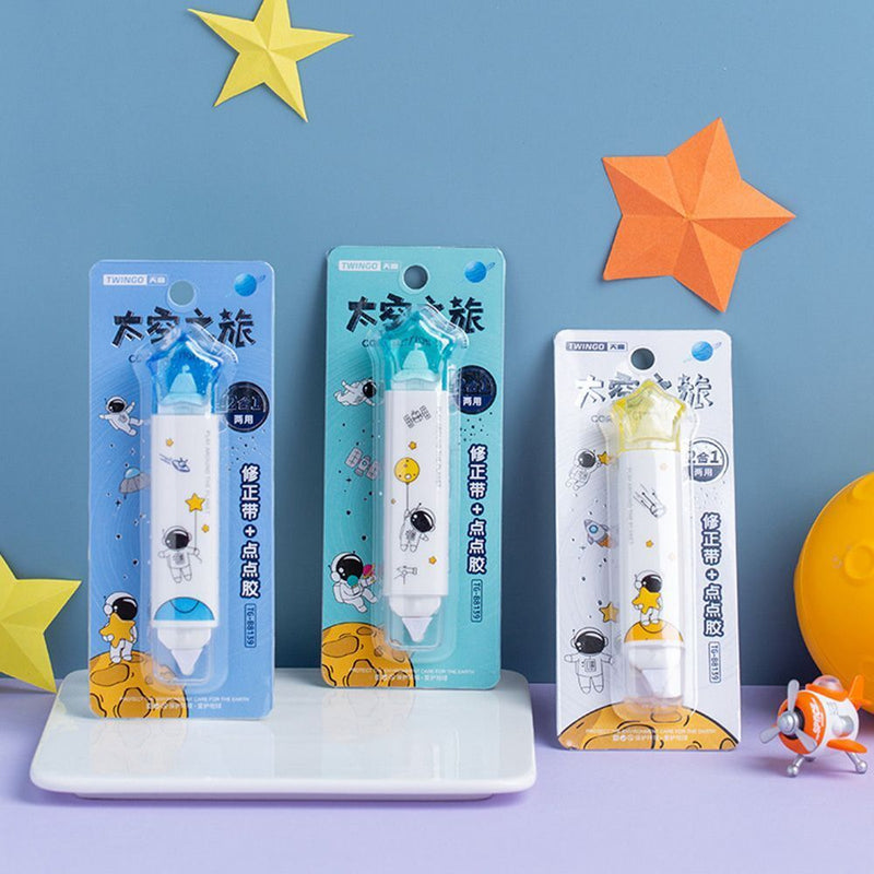 Dots Stick Roller Correction Tape Glue Tape Dispenser Double Sided Adhesive