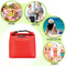 Waterproof Insulated Lunch Bag Picnic Food Thermal Storage Handbag (Red) Newly