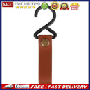 Outdoor Portable PU Leather Hooks Camping Hiking Pot Pan Cookware Hanger Hold
