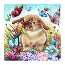Rabbit 5D DIY Round Diamond Painting Cross Stitch Mosaic Home Decor Gift Newly