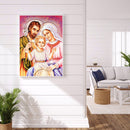 5D Full Round Drill Rhinestone Diamond DIY Painting Kit Jesus Family Ornaments