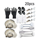 20pcs Disposable Hair Dye Set Mix Hair Tint Applicator Hairdressing Accessori