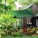 Sun Shade Sail - Canopy Awning Screen Plant Greenhouse Cover (Green 2x4m) Newly