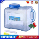 8L Camping Water Container with Faucet Camping Bucket for Picnic Barbecue H