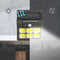 LED COB Solar Lights Outdoor Motion Sensor Waterproof Street Wall Lamps (A)