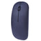 2.4GHz 1,000DPI Ultra-thin 3-Button Wireless Photoelectric Mouse (Black)