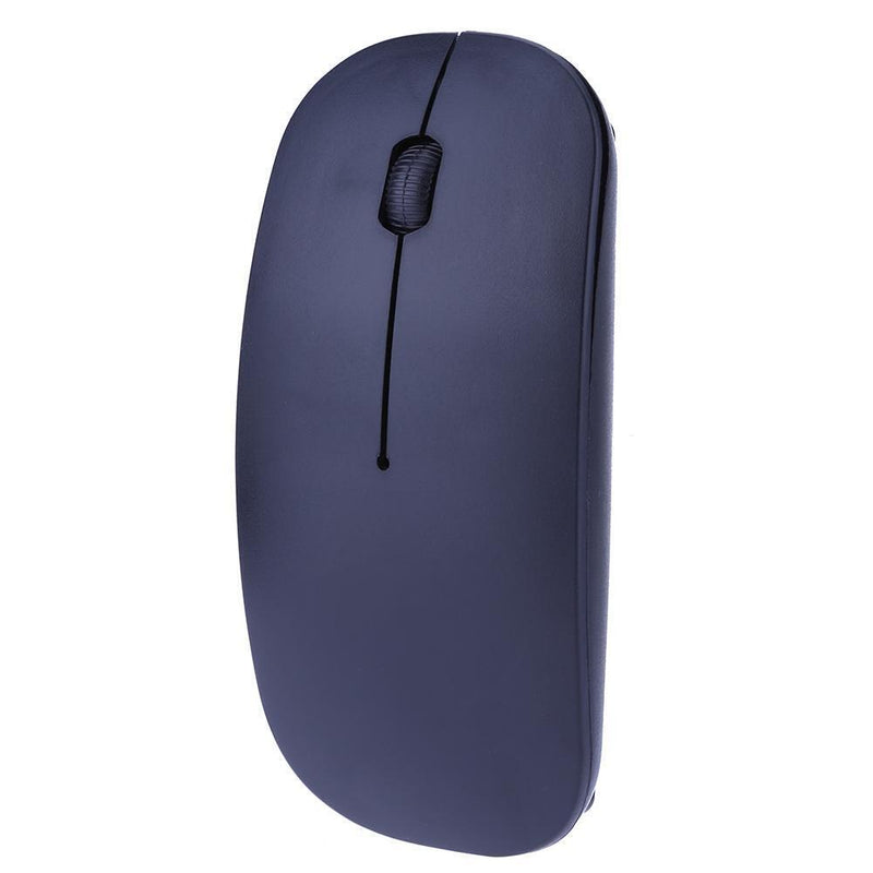 2.4GHz 1,000DPI Ultra-thin 3-Button Wireless Photoelectric Mouse (Black)