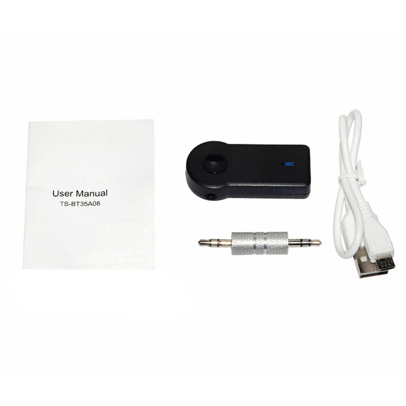 Wireless Bluetooth-compatible 3.5MM AUX Audio Stereo Music Bluetooth-compat