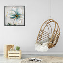Full Cross Stitch 11CT White Flower Counted Embroidery DIY Needlework (1) Newly