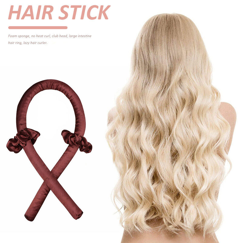 Sponge Hair Rollers Sleeping Hairdresser Hair Wave Curling Rods No Heat (5)