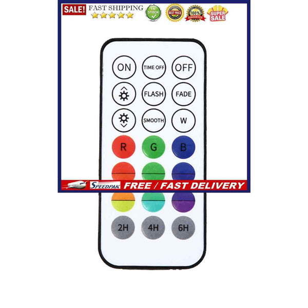 Pool Lights - Battery Operated Submersible LED Lights with Remote RF 16 Colors