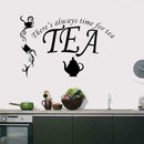 Coffee Wall Stickers Kitchen Vinyl Decals English Decor PVC Stickers DIY P4E9