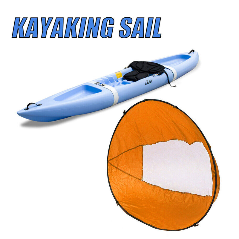 Kayak Downwind Wind Sail Paddle Inflatable Canoe Boats Drifting Downwind Sail