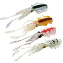 15.5cm 20g Bionic Squid Sea Fishing Lures Artificial Soft Bait (Red Pink)