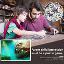 Educational Jigsaw Assembling Toys 1000pcs DIY Monster Girl Puzzle for Kid
