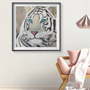 5D DIY Diamond Painting Tiger Special Shaped Full Drill Mosaic Art Picture