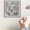 5D DIY Diamond Painting Tiger Special Shaped Full Drill Mosaic Art Picture