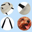 Golden dog Printed Shoulder Shopping Bag Casual Large Tote Handbag
