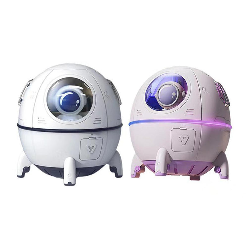 Astronaut Air Humidifier Moisturize Aroma Diffuser for Home (White USB)