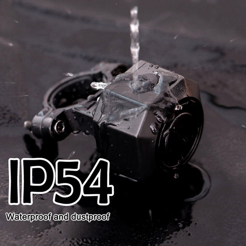 Bicycle Alarm System IP54 Waterproof Dustproof with Remote for Scooter Security