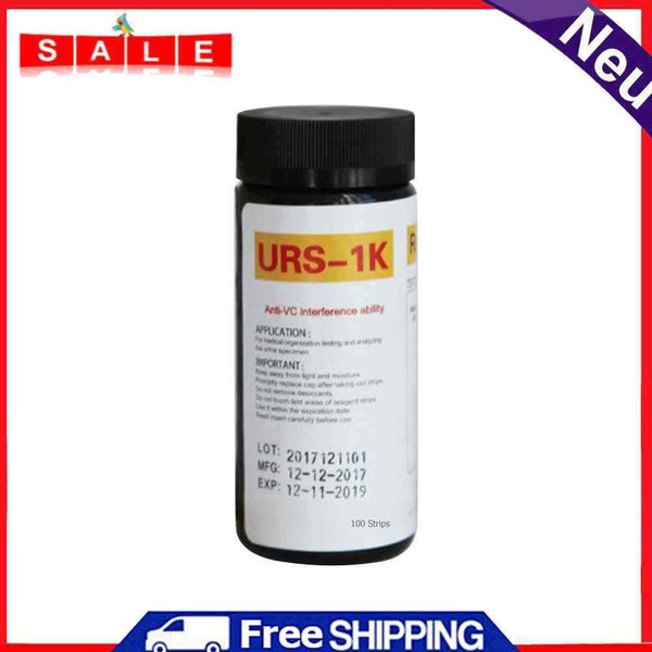 100pcs Ketone Reagent Test Strip Urinalysis Urine Healthy Diet Body Tester Strip