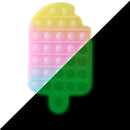 Silicone Luminous Push Bubble Sensory Anti Stress Fidget Toys (Tricolor) Newly
