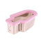 Stainless Steel Creative Ice-lolly Shape Watermelon Cutter Spoon Mode Pink