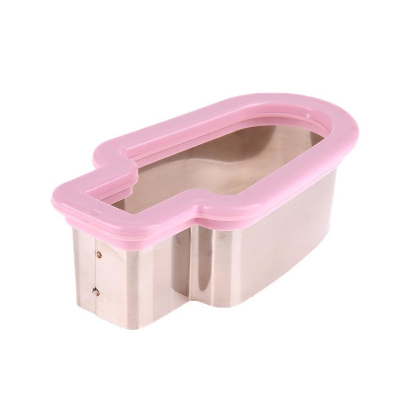 Stainless Steel Creative Ice-lolly Shape Watermelon Cutter Spoon Mode Pink
