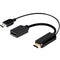 Display Port Female HDTV Laptop Converter USB Powered HDMI to DP Cable Adapter