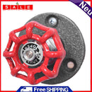 Retro Industrial Wheel Valve Hook Wall Hanging Art Home Coat Towel Hat Hanger