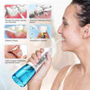 Rechargeable USB Oral Irrigator 3 Mode Waterproof Teeth Dental Water Flosser