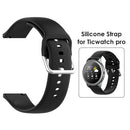 Silicone Soft Smart Watch Strap Smartwatch Belt for Amazfit Garmin (Black) Newly