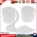 500 Pairs Double-sided Adhesive Fastener Tape Hooks Loops Disks White 20mm Newly
