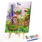 Lawn Bike Oil Paint By Numbers Kits DIY Handpainted on Canvas Wall Art Gift