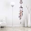 Animal Wind Chime Outdoor, Wind Bell Tubes, for Garden, Yard (Owl) Newly