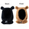 Warm Plush Hat Bear Ear Cap Women Warm Protect Ears Cap Lei Feng Hat Neck Scarf